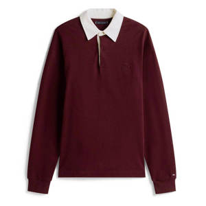Tommy Hilfiger Varsity Contrast Collar Relaxed Rugby Shirt